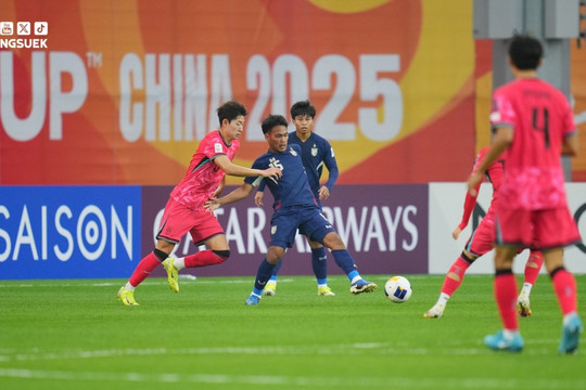 Kết quả U20 châu Á hôm nay 17/2: Thái Lan thua Hàn Quốc, hết cơ hội dự World Cup