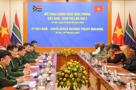 Nam Phi đánh giá cao vai trò của Việt Nam trong gìn giữ hòa bình Liên hợp quốc