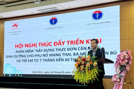 Y tế tỉnh Điện Biên triển khai phần mềm chăm sóc sức khỏe cho bà mẹ và trẻ nhỏ