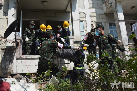 Động đất tại Myanmar: Đội cứu hộ Việt Nam tìm thấy thêm nạn nhân