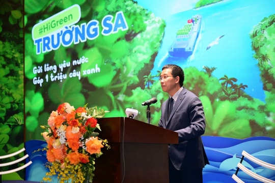 Trồng 1 triệu cây xanh hướng về huyện đảo Trường Sa