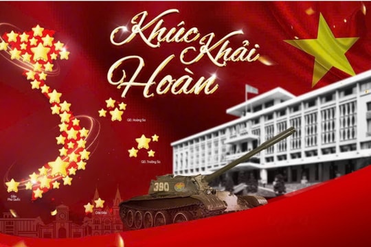 Hơn 50 nghệ sĩ hòa giọng trong MV "Khúc khải hoàn - Bản hùng ca tháng 4"