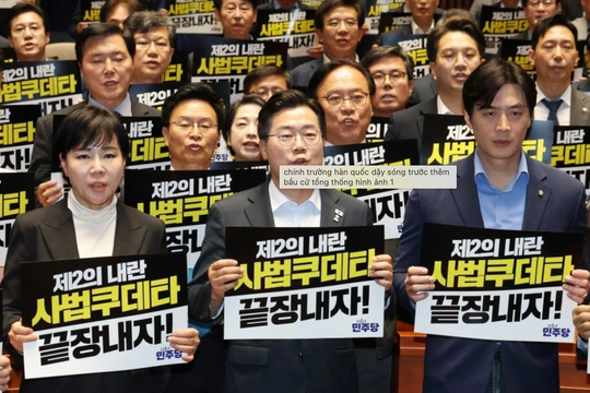 Chính trường Hàn Quốc dậy sóng trước thềm bầu cử Tổng thống