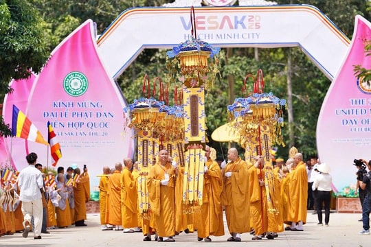 Sáng nay khai mạc đại lễ Vesak Liên hợp quốc 2025 tại TP.HCM