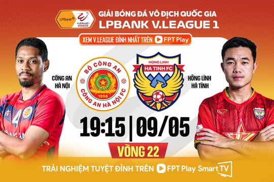 Lịch thi đấu và trực tiếp bóng đá Việt Nam hôm nay 9/5
