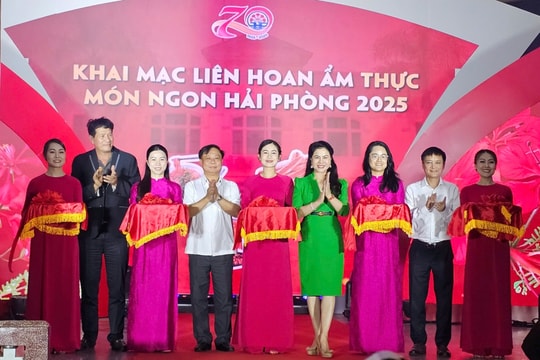 Khai mạc Liên hoan ẩm thực món ngon Hải Phòng 2025