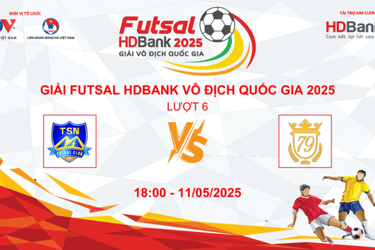Trực tiếp: THÁI SƠN NAM TP. HCM vs LUXURY HẠ LONG - GIẢI FUTSAL HDBANK VĐ QUỐC GIA 2025