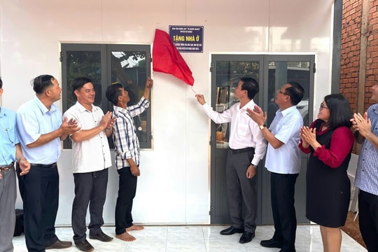 Bình Phước về đích sớm trong hành trình xóa nhà tạm, nhà dột nát