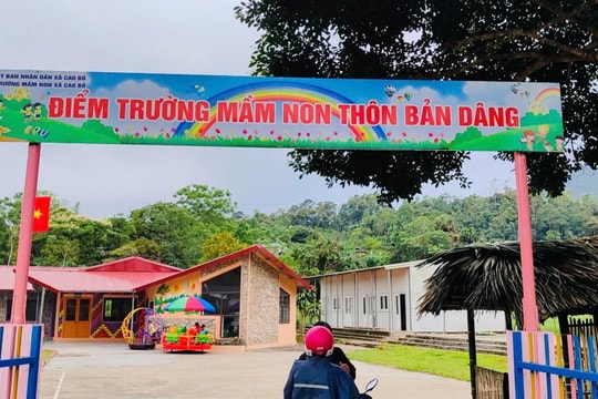 Điểm trường Bản Dâng - Nơi thắp sáng tương lai cho trẻ em vùng cao