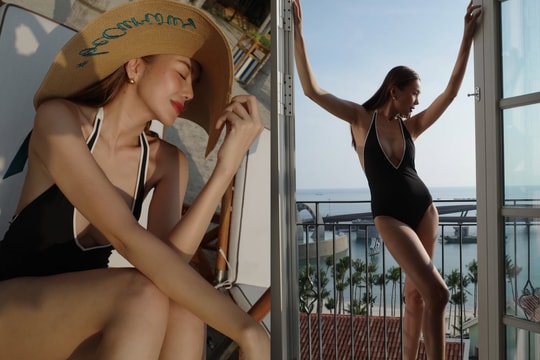 Thanh Hằng thả dáng nóng bỏng, Văn Mai Hương xem Lady Gaga