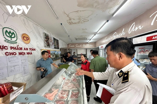 Kiểm tra 4 cửa hàng C.P ở Sóc Trăng thì 3 nơi chứng nhận VSATTP hết hạn