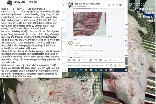 Vụ thịt heo CP: Xác minh người đóng dấu kiểm dịch