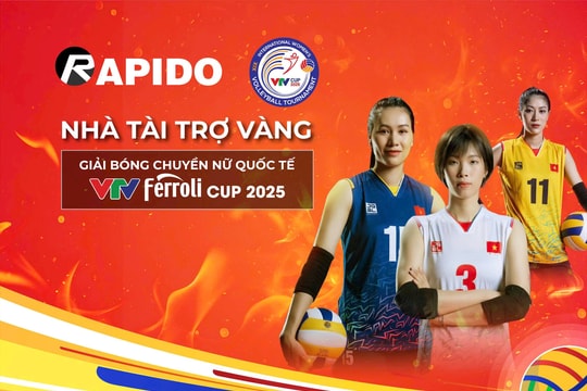 Rapido tiếp lửa VTV Ferroli Cup 2025: Dấu ấn tự hào tỏa sáng