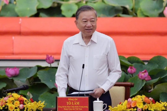 Tổng Bí thư Tô Lâm làm việc với TP.HCM, Bình Dương và Bà Rịa Vũng Tàu