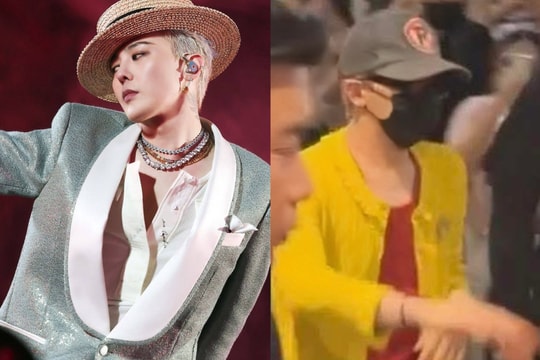 'Ông hoàng Kpop' G-Dragon đến Hà Nội, fan Việt náo loạn ở sân bay