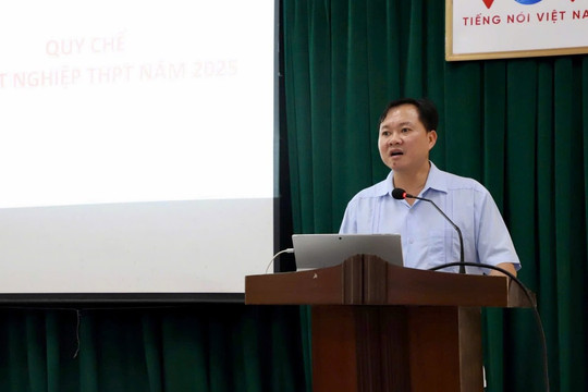 Tiếp lửa trước giờ G: thầy Hiệu trưởng VOVedu động viên học sinh lớp 12 vững bước vào kỳ thi