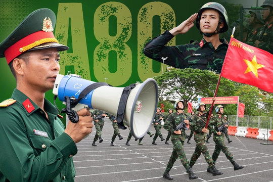 Thầy giáo huấn luyện diễu binh với 2 nhiệm vụ đặc biệt trong năm 2025