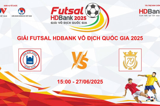 Trực tiếp Tân Hiệp Hưng TP.HCM - Luxury Hạ Long tại giải Futsal HDBank VĐQG 2025