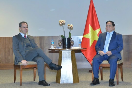 Thủ tướng Phạm Minh Chính tiếp lãnh đạo tập đoàn hàng không hàng đầu Brazil