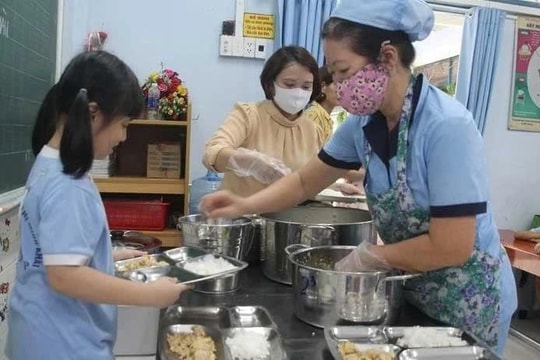 768.000 học sinh tiểu học tại Hà Nội sẽ được hỗ trợ suất ăn bán trú