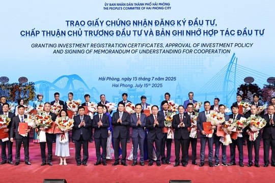Chủ tịch nước Lương Cường dự Hội nghị xúc tiến đầu tư thành phố Hải Phòng