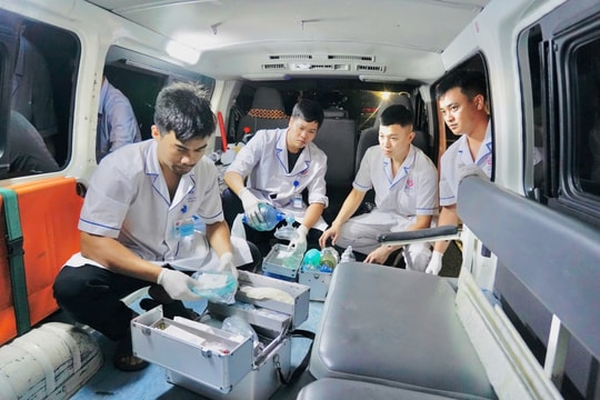 Bộ Y tế yêu cầu sẵn sàng ứng trực cấp cứu 24/24 khi bão Wipha đổ bộ