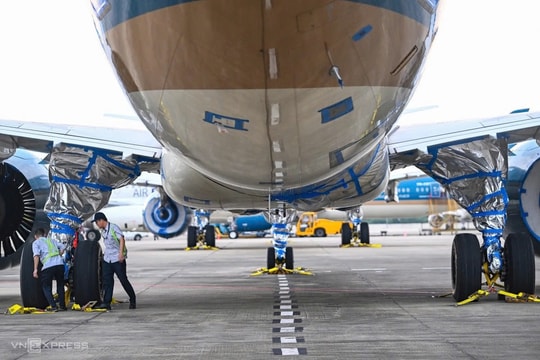 Hàng không lên phương án gia cố hạ tầng, chằng néo máy bay ứng phó bão số 3