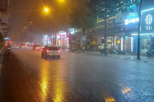 Thời tiết hôm nay 25/7: Bắc Bộ và Bắc Trung Bộ có mưa to và dông