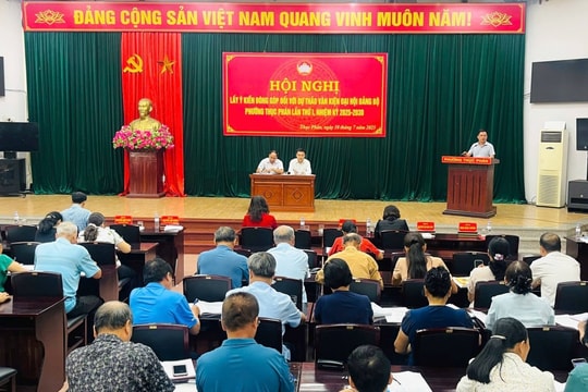 Đại hội Đảng bộ cấp xã sau sáp nhập: Nhìn lại tiềm năng, xác định hướng đi