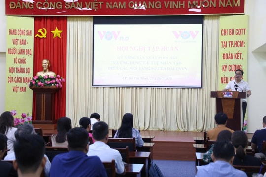 VOV định hướng trở thành nhà sản xuất Podcast lớn, chất lượng nhất Việt Nam