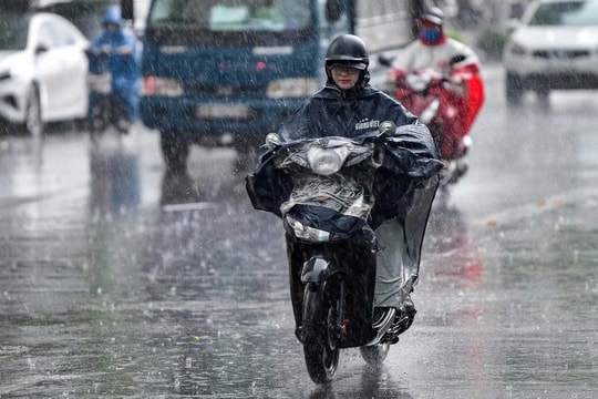 Thời tiết hôm nay 27/7: Nhiều nơi có mưa rào và dông
