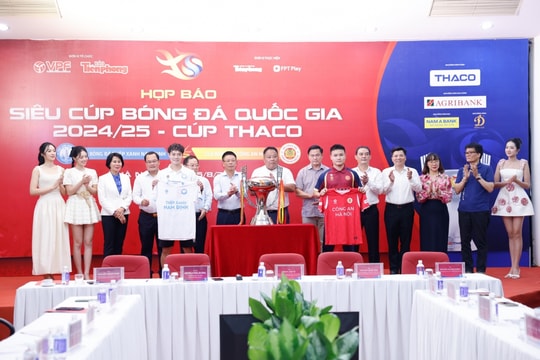 Siêu Cúp Quốc gia 2025 là trận đấu lịch sử của bóng đá Việt Nam