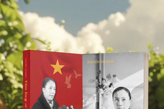 Ra mắt sách “Tấm lòng với Đất nước” của bà Nguyễn Thị Bình