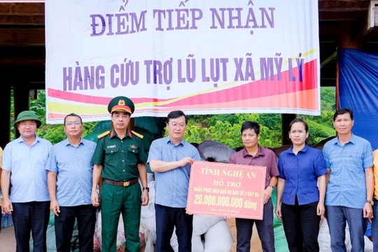 Nghệ An phân bổ 500 tỷ đồng khắc phục hậu quả thiên tai