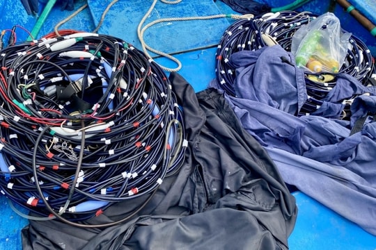 Phát hiện tàu cá ở khu vực Côn Đảo tàng trữ chất độc xyanua trái phép