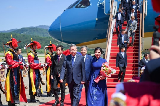 Tổng Bí thư Tô Lâm tới Seoul, bắt đầu các hoạt động thăm cấp Nhà nước Hàn Quốc