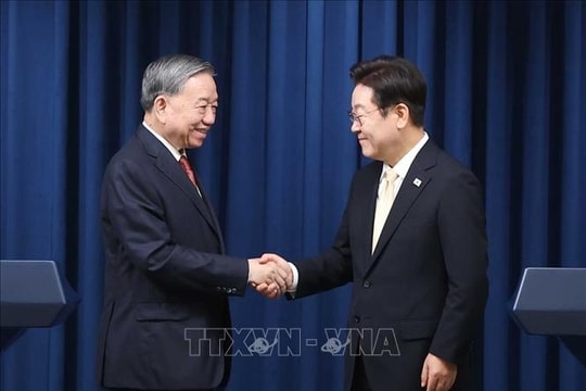 Tổng Bí thư Tô  Lâm: Việt Nam - Hàn Quốc đồng hành trong quá trình phát triển