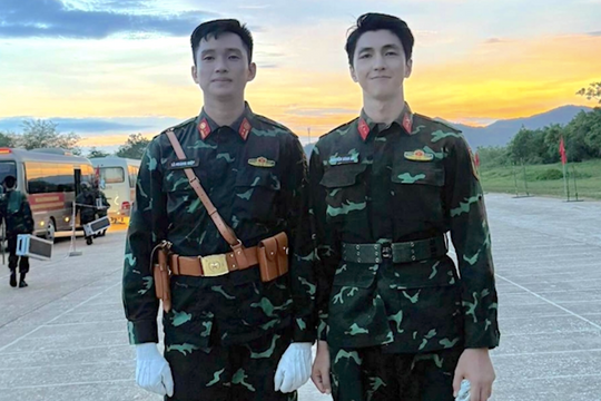 Bình An đọ sắc Thượng uý Lê Hoàng Hiệp, dân mạng khen 'tuyệt đối điện ảnh'