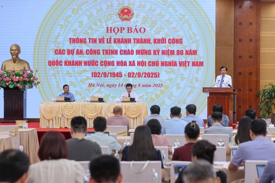 Khánh thành, khởi công 250 dự án với tổng vốn 1,28 triệu tỷ đồng dịp Quốc khánh 2/9