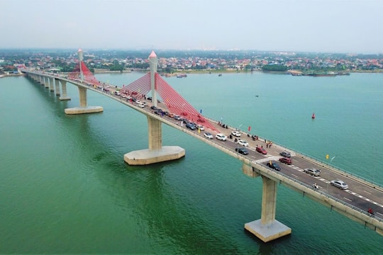 Cấm các phương tiện đi qua cầu Cửa Hội từ 6h ngày 25/8