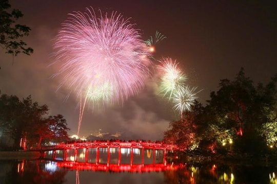 5 địa điểm bắn pháo hoa ở Hà Nội ngày 2/9/2025