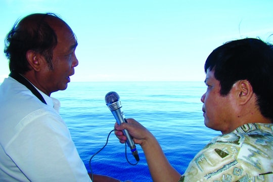 Một chuyến Trường Sa và show phát thanh trực tiếp