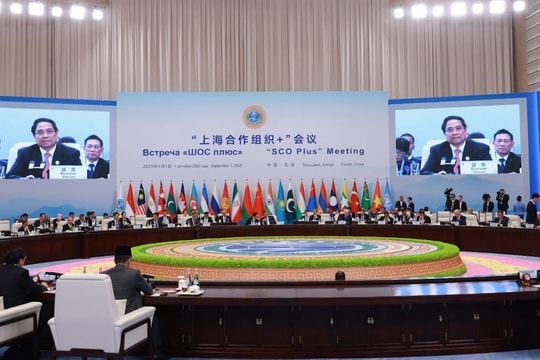 Thủ tướng Phạm Minh Chính phát biểu tại Hội nghị Thượng đỉnh Tổ chức hợp tác Thượng Hải mở rộng