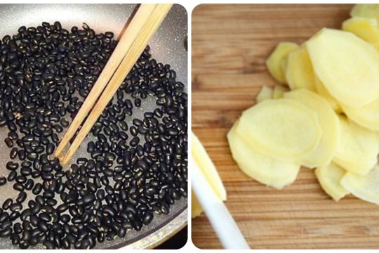 Uống nước đậu đen rang với gừng có tác dụng gì?