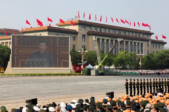 Toàn cảnh Trung Quốc duyệt binh kỷ niệm 80 năm ngày Chiến thắng phát xít