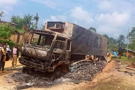 Tấn công khủng bố tại miền Đông Cộng hòa dân chủ Congo: Gần 80 người thiệt mạng