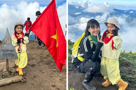 Bé 5 tuổi gây sốt mạng khi cùng mẹ chinh phục top 5 đỉnh núi cao nhất Việt Nam