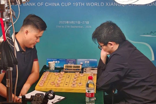 Đánh bại kỳ thủ Trung Quốc, cờ tướng Việt Nam vô địch thế giới
