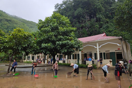 Tập trung khắc phục hậu quả sau hoàn lưu bão số 10 ở Sơn La