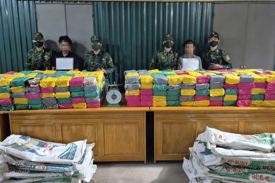 Bộ đội Biên phòng Quảng Trị triệt phá đường dây vận chuyển 500kg ma túy